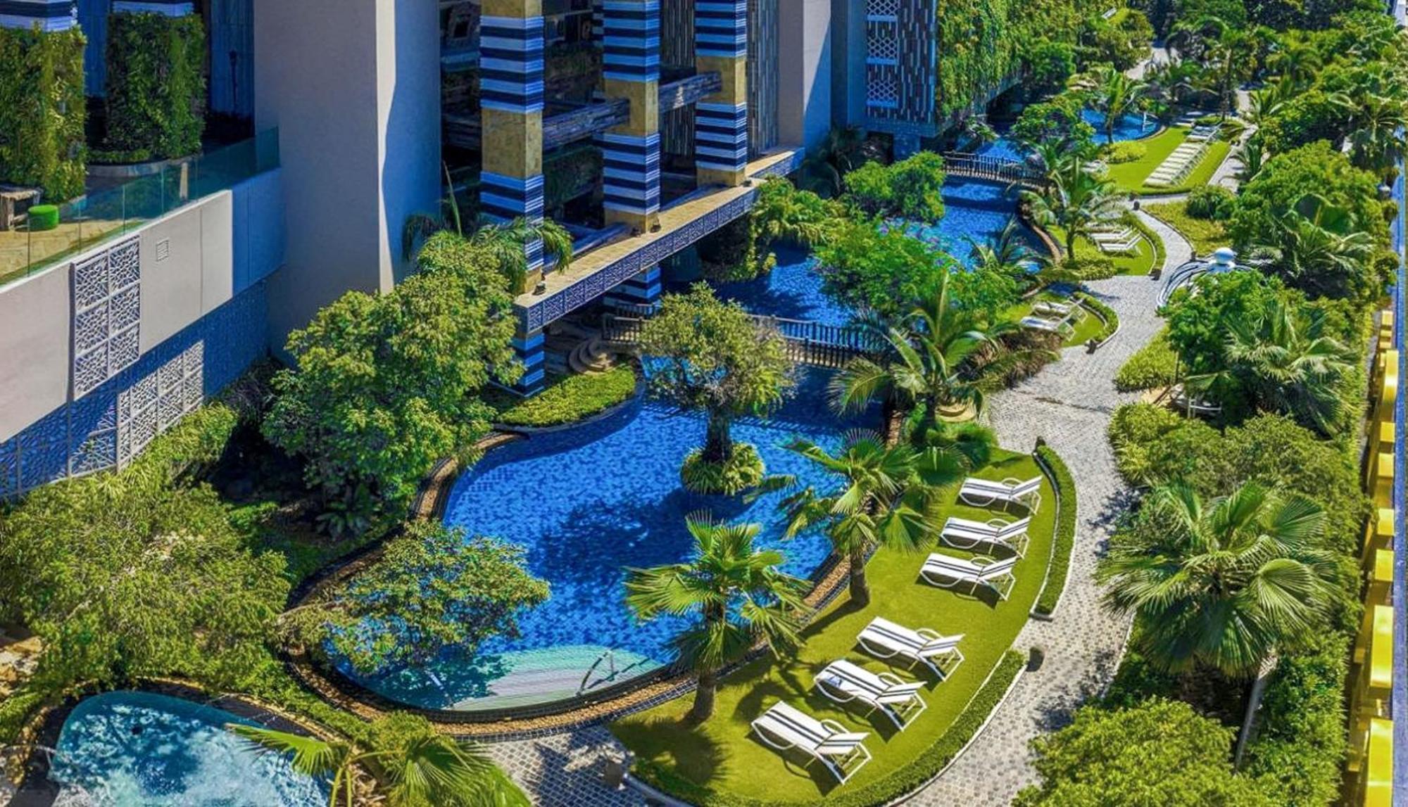芭提雅高层海景奢华公寓the Riviera Jomtien生香家直达海滩2704 Eksteriør bilde
