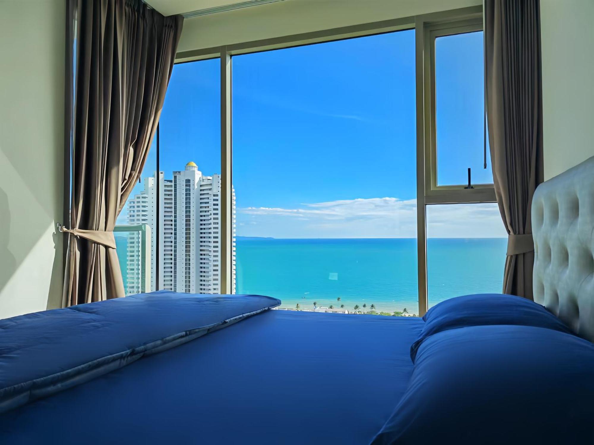 芭提雅高层海景奢华公寓the Riviera Jomtien生香家直达海滩2704 Eksteriør bilde